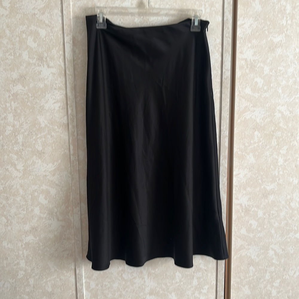 Satin skirt